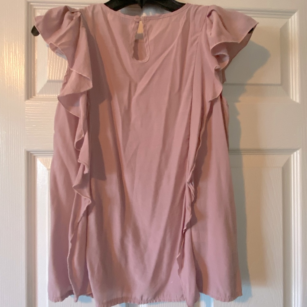 Blouse - rose colored